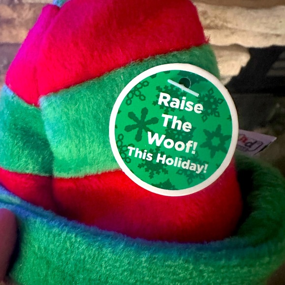 NWT Dog Holiday Santa / Elf hat NEVER WARN PERFECT CONDITION Great dress up fun - Picture 3 of 6
